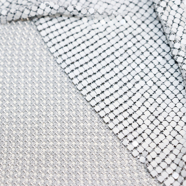 Colorful Metallic Sequin Mesh Fabric Wholesale