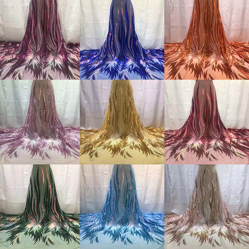 Sequin Tulle Mesh Fabric Factory