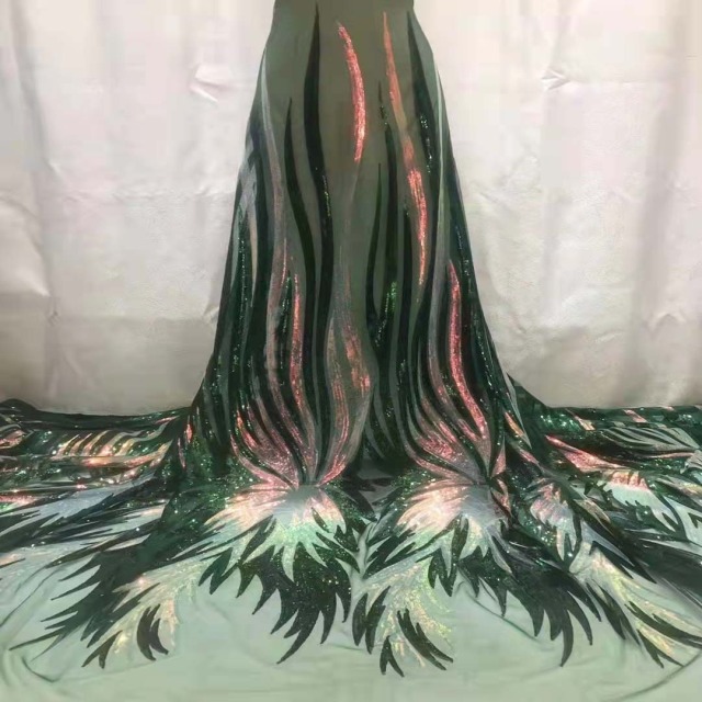Sequin Tulle Mesh Fabric Factory