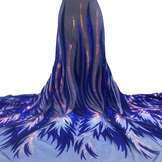 Sequin Tulle Mesh Fabric Factory