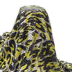 Multi Pattern Metallic Sequin Mesh Fabric Factory