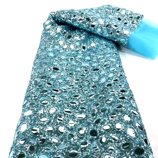 Sequin Tulle Mesh Fabric Manufacturer