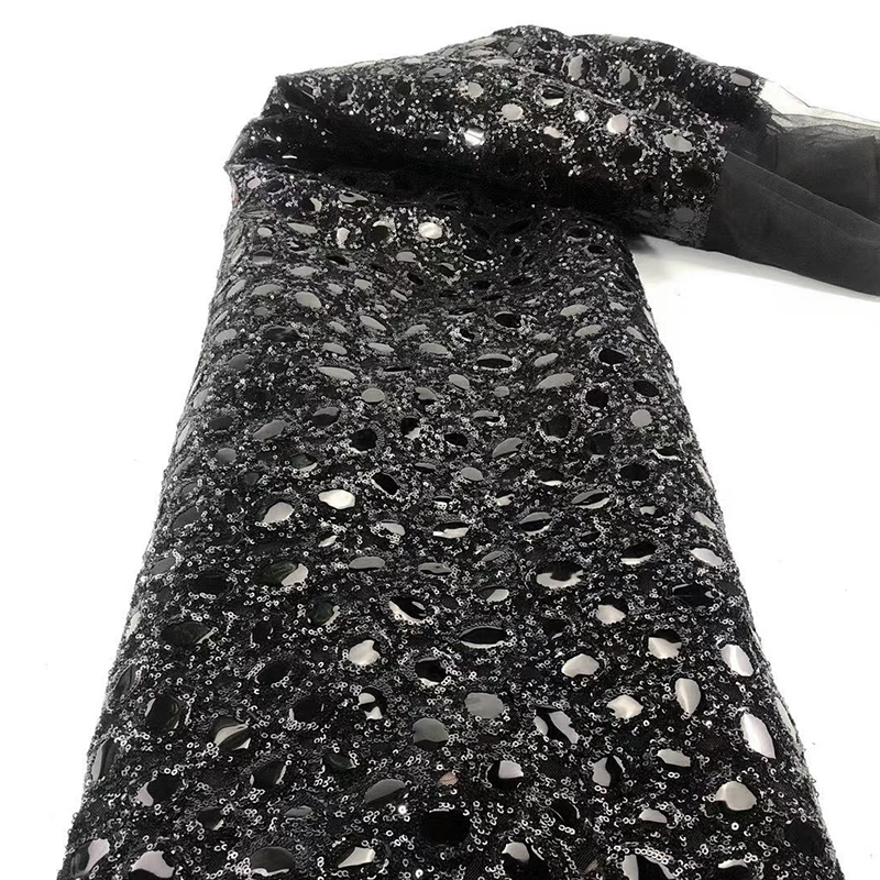 Sequin Tulle Mesh Fabric Manufacturer
