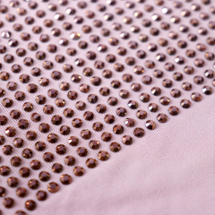 SS10 Rose Gold Crystal Fabric Exporter