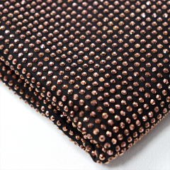 SS10 Rose Gold Crystal Fabric Wholesale