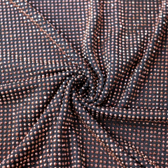 SS10 Rose Gold Crystal Fabric Wholesale