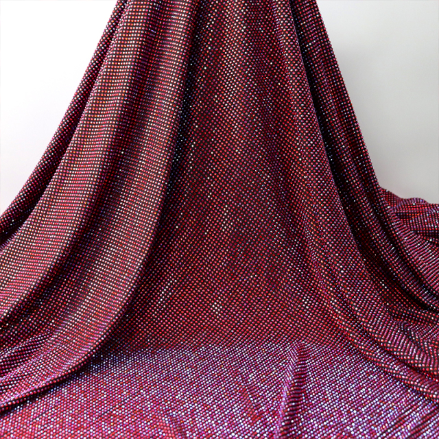 SS10 Red AB Crystal Fabric Factory