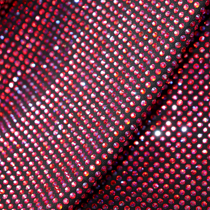 SS10 Red AB Crystal Fabric Factory