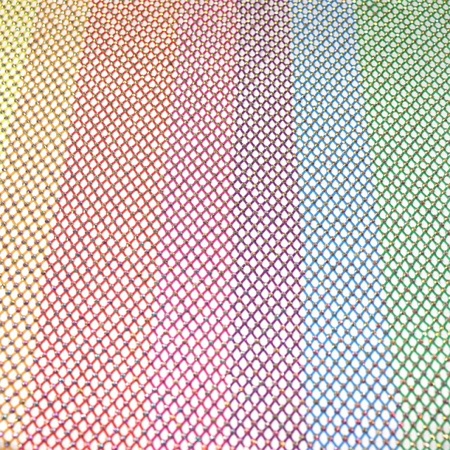 SS10 White AB Crystal Mesh Fabric Manufacturer