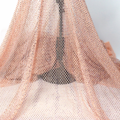 SS10 Champagne AB Crystal Mesh Fabric Factory