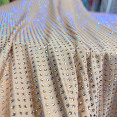 SS10 180g Champagne AB Crystal Fabric Factory