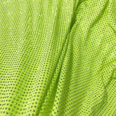 SS10 White AB Crystal Fabric Supplier