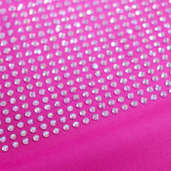 SS10 Light Pink AB Crystal Fabric Exporter