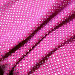 SS10 Light Pink AB Crystal Fabric Exporter