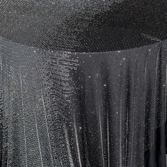 SS10 Gradient Color Rhinestone Fabric Custom
