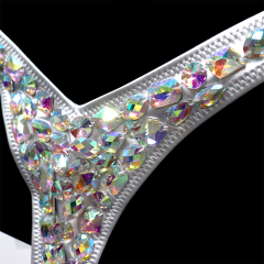 Luxury Hand Sewn Rhinestone Bikini Set Wholesale