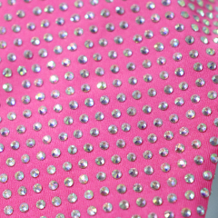 Bling White Backless Diamond Bodysuit Wholesale