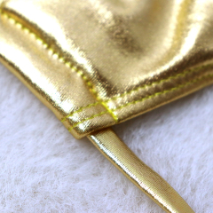 Gold Star Shaped Metallic Bathing Suit Custom