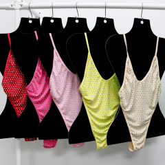 Blink Gold Rhinestone Hollow Out Beach Swimwear Manufacturer