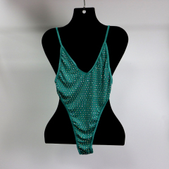 Luxury White Diamond Beachwear Swimsuit Wholesale