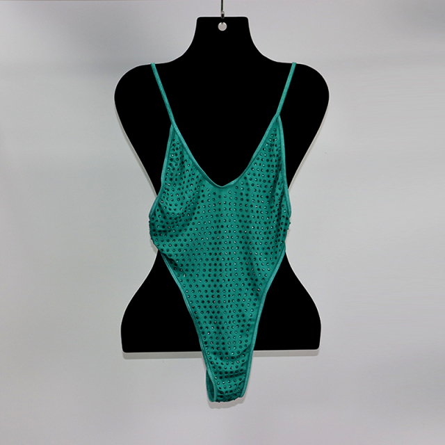Luxury White Diamond Beachwear Swimsuit Wholesale