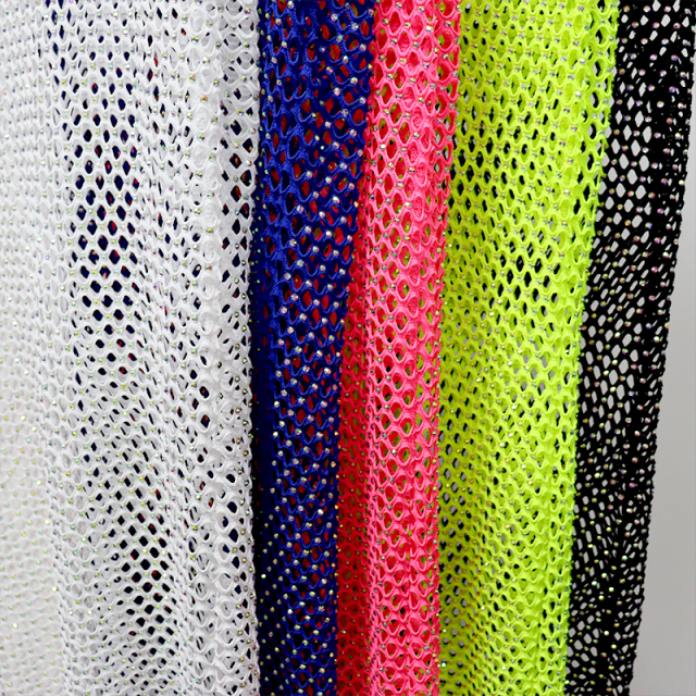 Fluorescent Color Crystal Net Long Tank Dress Factory