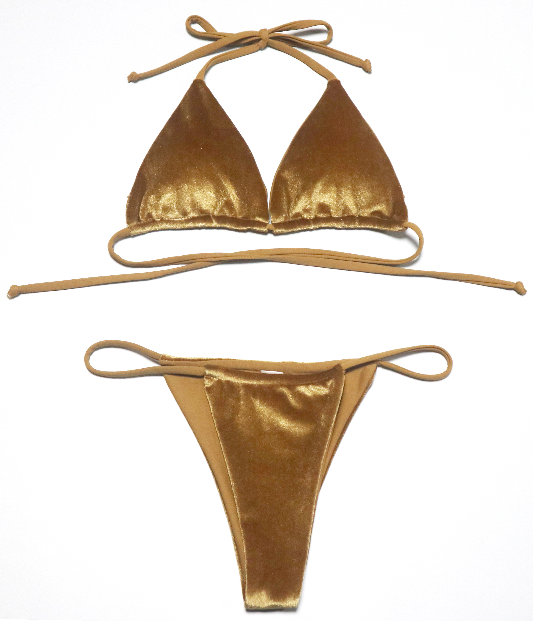 Multi Color Velvet Micro Bikini Exporter
