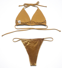 Multi Color Velvet Micro Bikini Exporter