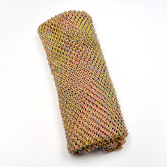 SS10 Bedazzled Rhinestone Net Fabric Custom