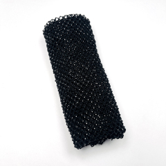 SS10 Bedazzled Rhinestone Net Fabric Custom