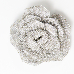 12cm 3D Flower Shape Crystal Patches Supplier