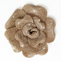 14cm 3D Rose Flower Diamond Applique Patches Manufacturer