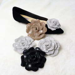 12cm 3D Flower Shape Crystal Patches Supplier