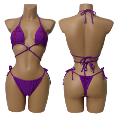 Bandage Design Pole Dance Outfits with Diamond Pattern Custom