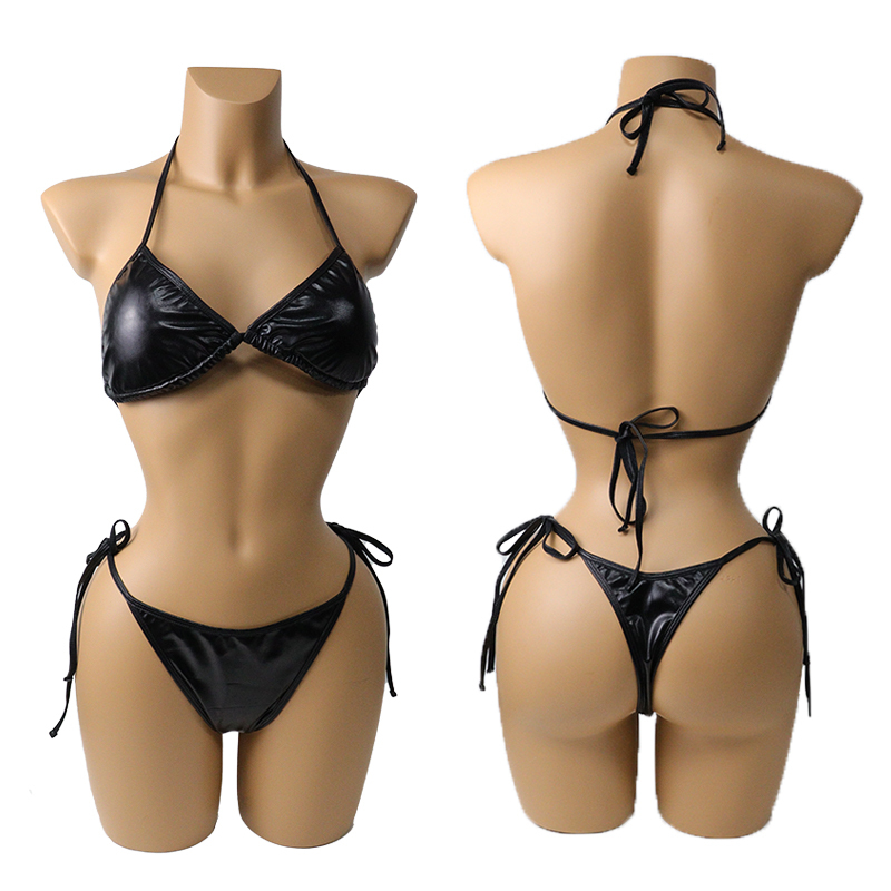 Shinny Metallic Bathing Suit for Pole Stripper Dance Wear Wholesale