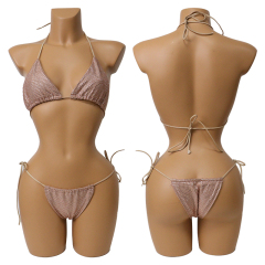 Multi Color Crystal Bikini Exotic Dancer Clothing Wholesale