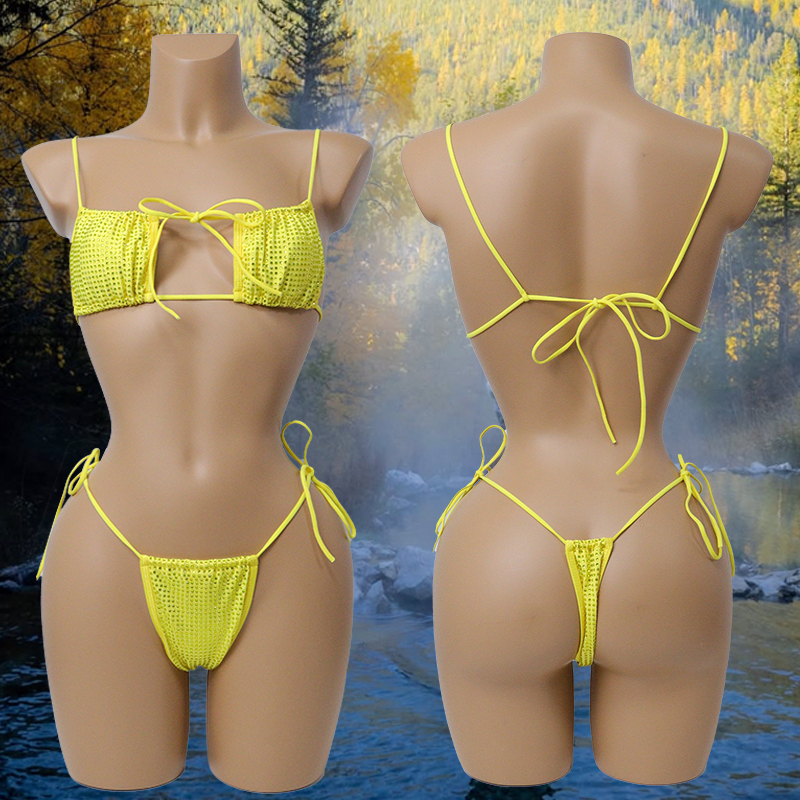 Blink Crystal Bathing Suit for Stripper Outfits Custom