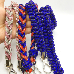 Handmade Weaving Diamond Strap for Shoulder Bag Decor Exporter