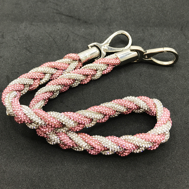 Handmade Weaving Diamond Strap for Shoulder Bag Decor Exporter