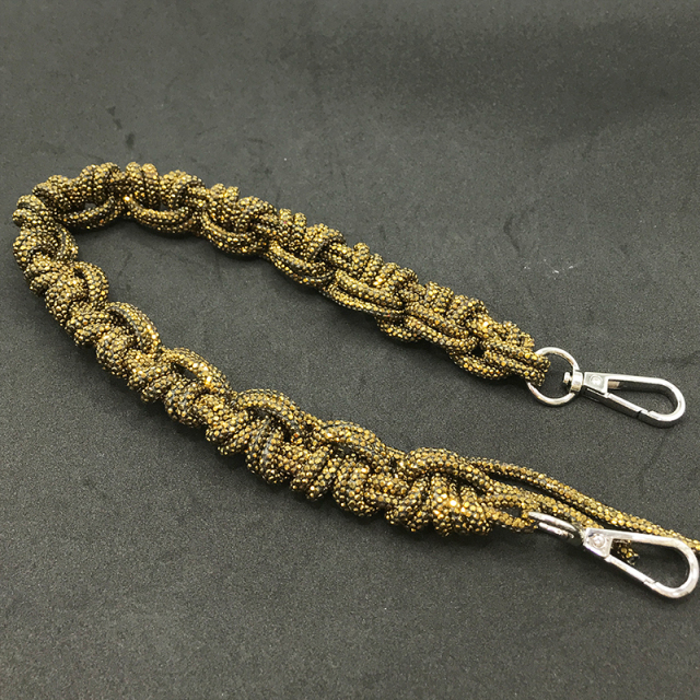 Creative Bag Decor Handmade Weaving Rhinestone String Factory