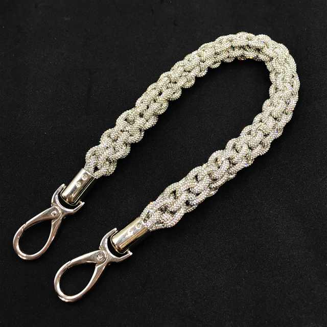 Weaving Crystal Rope for Phone Keychain Bag Decor Custom