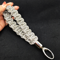 Weaving Crystal Rope for Phone Keychain Bag Decor Custom