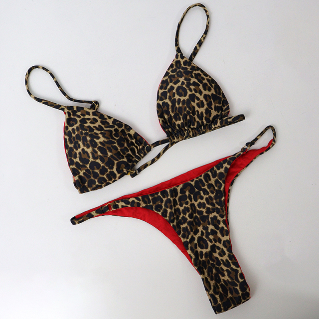 Cheetah Print Bathing Suit for Women Wholesale