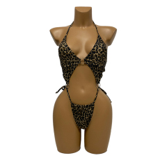 Leopard Print Swimming Costume Swimwear Factory
