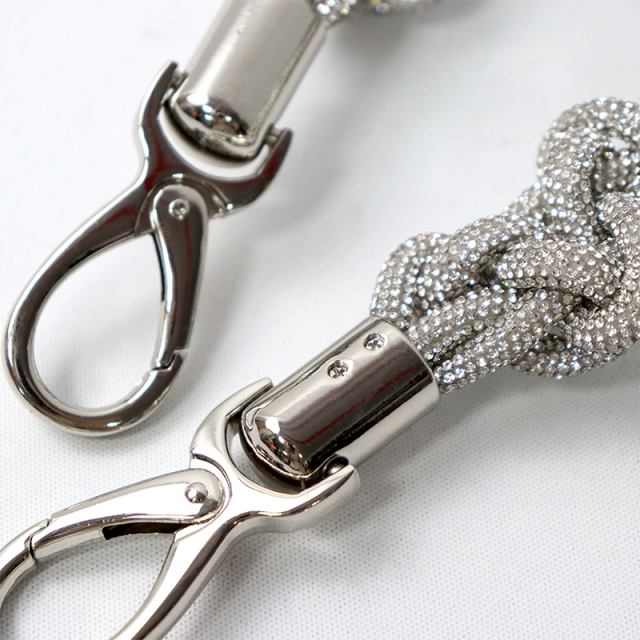 Handmade Bling Rhinestone Shoulder Handbag Straps Supplier