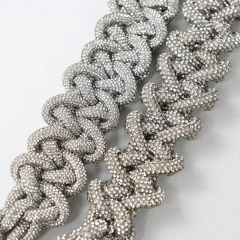 Handmade Bling Rhinestone Shoulder Handbag Straps Supplier