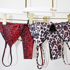 Sparkle Crystal Leopard Camouflage Exotic Beachwear Dancewear Outfits Supplier