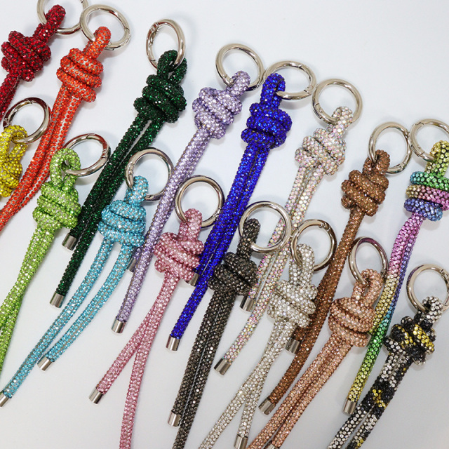 Bling Bling Colorful Rhinestone Keychain Wholesale