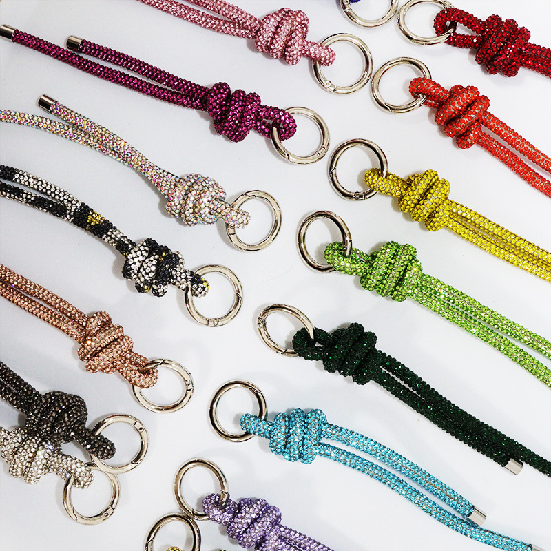 Bling Bling Colorful Rhinestone Keychain Wholesale