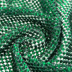 SS8 Multi Color Mesh Fabric with Crystals Manufacturer